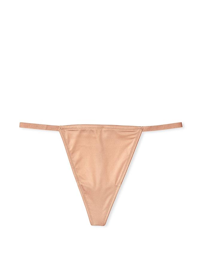 V Hardware Adjustable V-String Panty