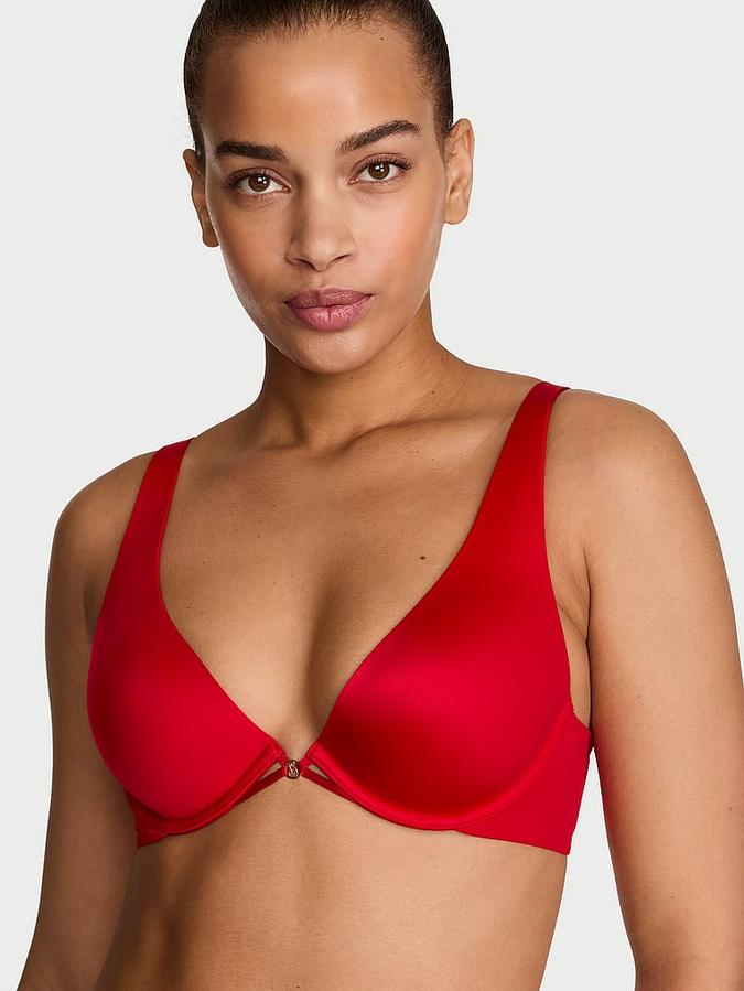 Smooth Lightly Lined Plunge Bra