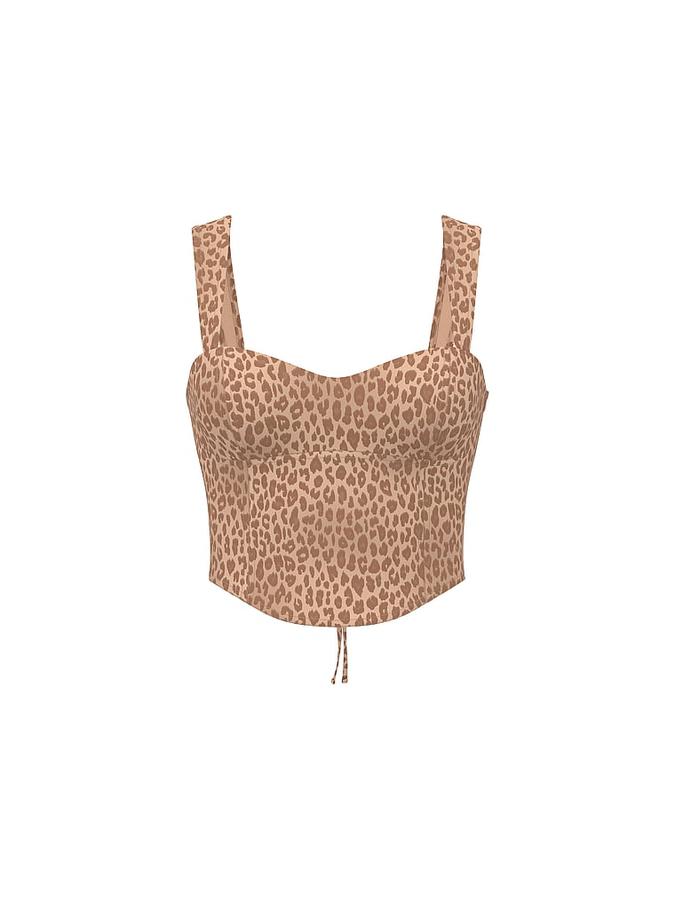 Lace-Up Corset Top image number 2
