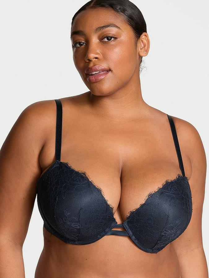 Rose Lace Push-Up Bra image number 0