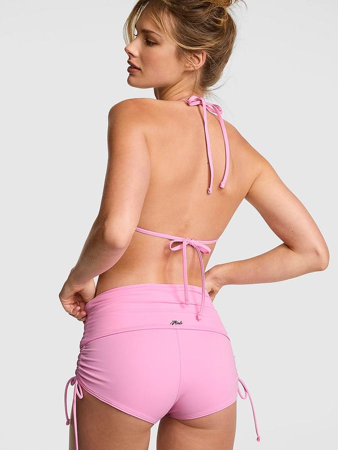 High-Waisted Foldover Bikini Shortie Bottom