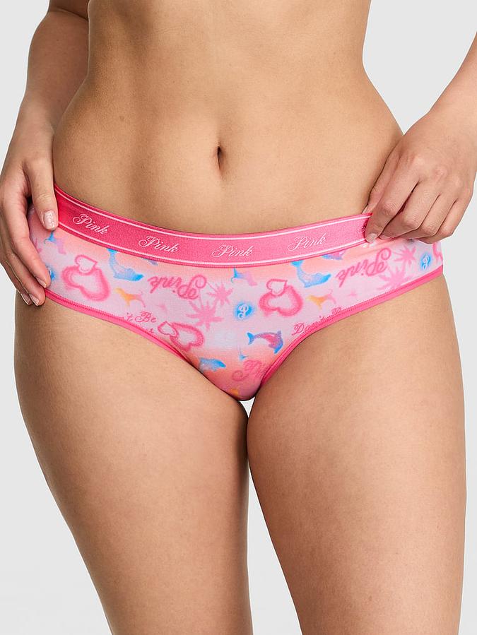 Logo Cotton Hiphugger Panty