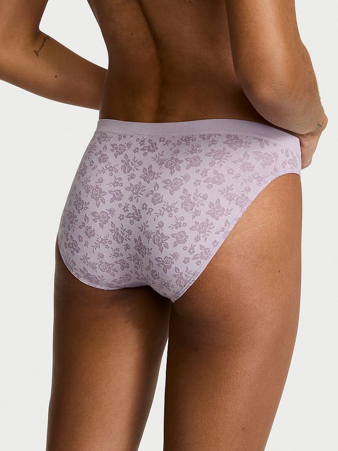 Seamless Floral Bikini Panty
