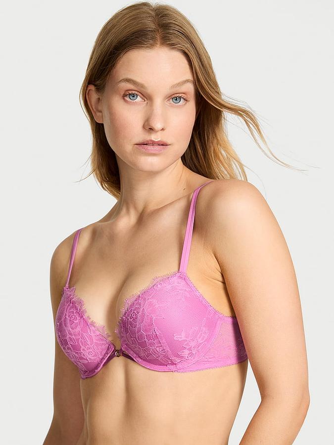 Rose Lace Push-Up Bra