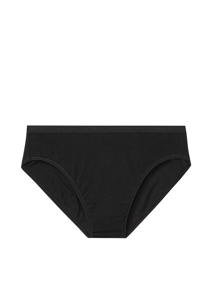 Stretch Cotton High-Leg Brief Panty image number 2