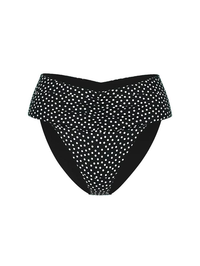 Cinched High-Waist Bikini Bottom image number 2