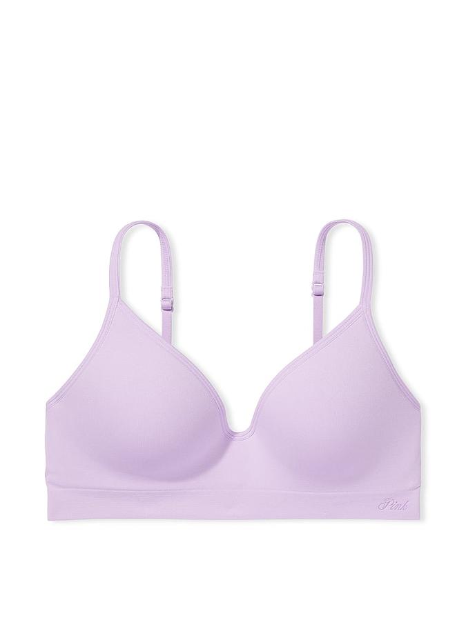 Seamless Wireless Push-Up Bralette image number 2