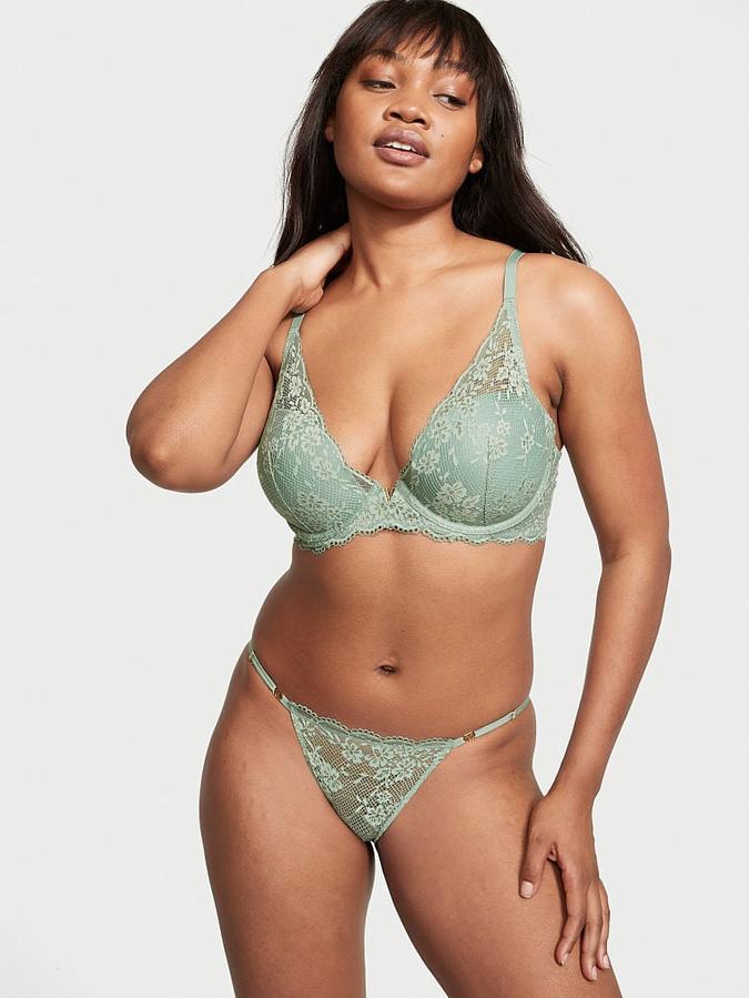Lace Adjustable String Bikini Panty image number 3