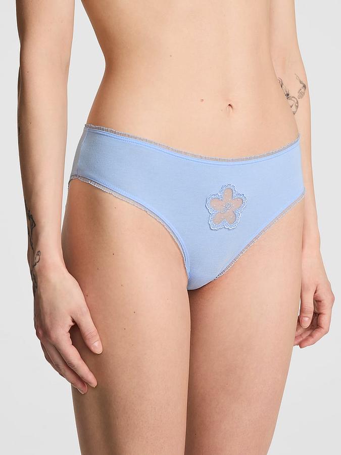 Cotton Daisy Patch Cheeky Panty image number 0