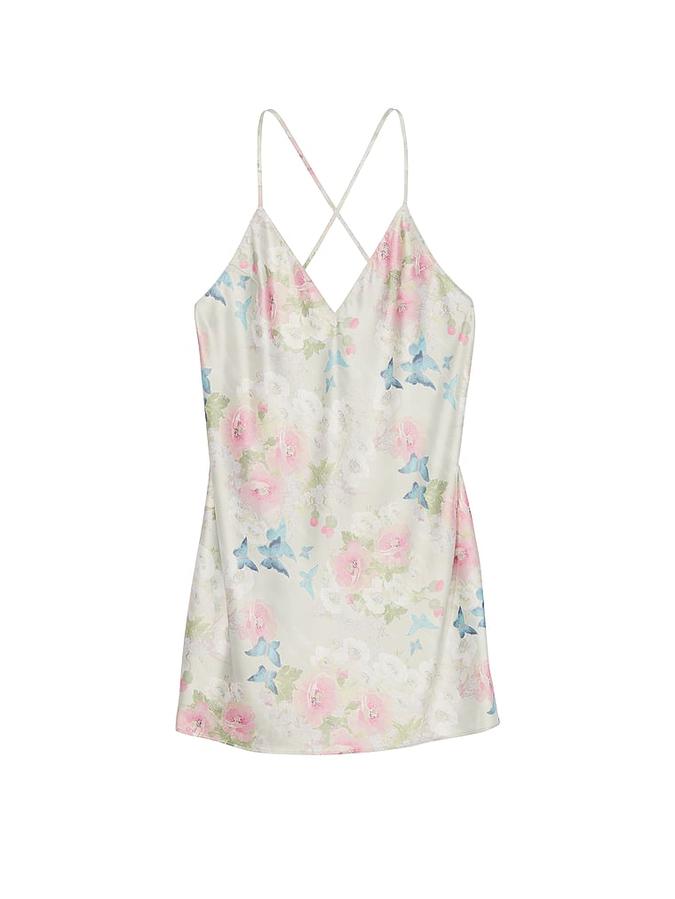 Satin Open-Back Slip image number 2