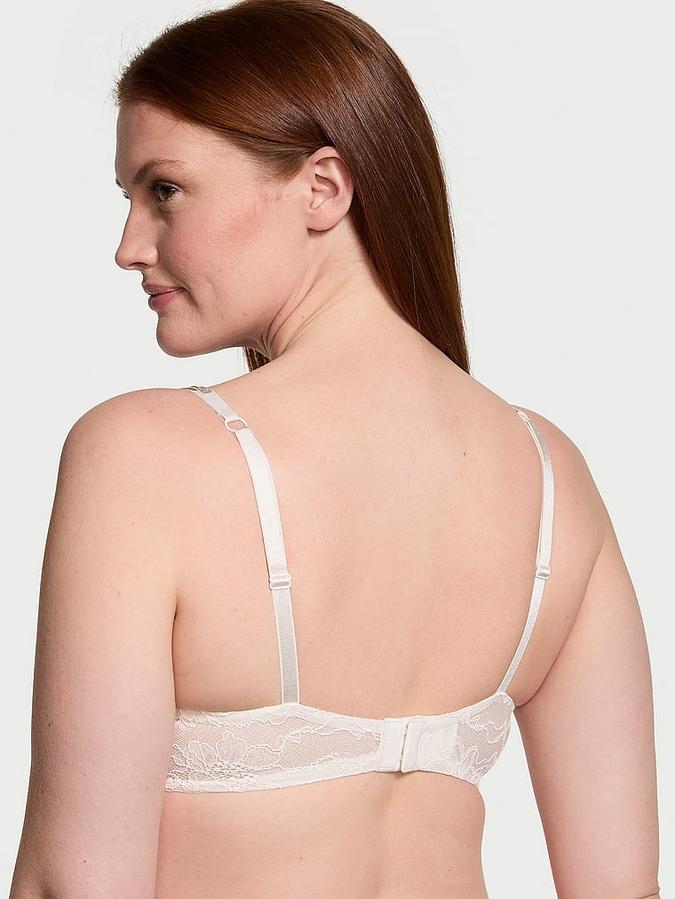 Double Shine Strap Lace Push-Up Bra image number 1