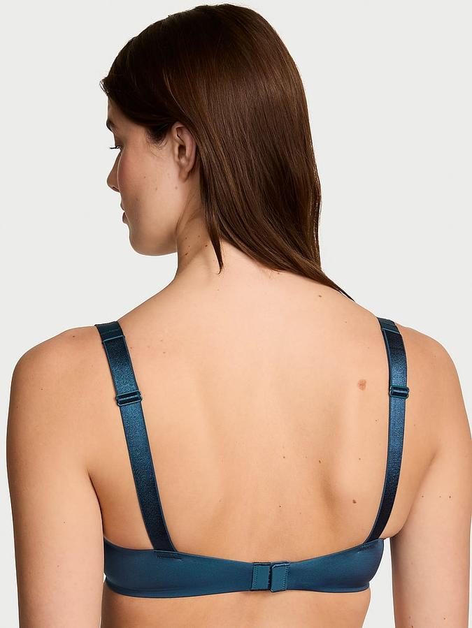 Shine Strap Push-Up Bra image number 1
