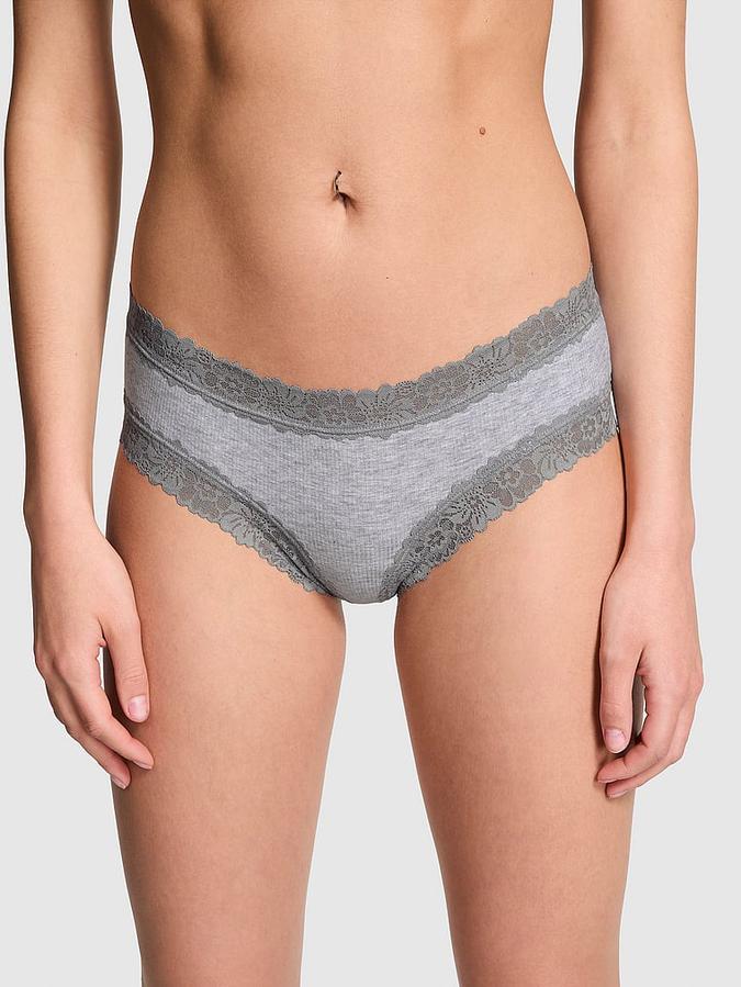 Wink Lace-Trim Cheeky Panty