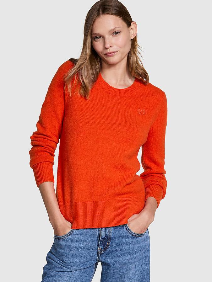 Collegiate Knit Crewneck Sweater image number 0