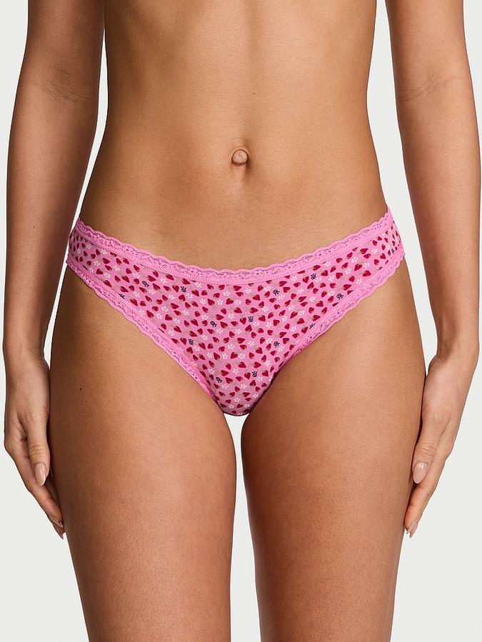 Lace-Waist Bikini Panty