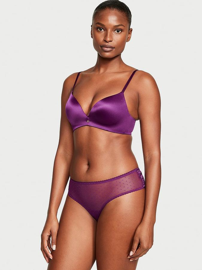 Bow-Back Open Lace-Up Cheeky Panty image number 4