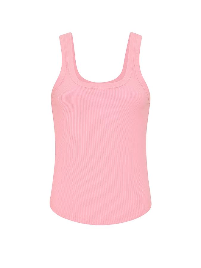 VS Iconic Rib Square-Neck Tank Top image number 2