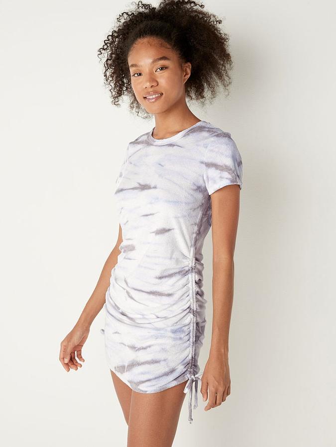 Beach Terry Ruched Side Dress image number 0