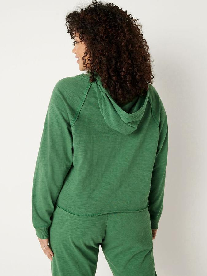 Summer Lounge Cotton Zip-Up Hoodie image number 1