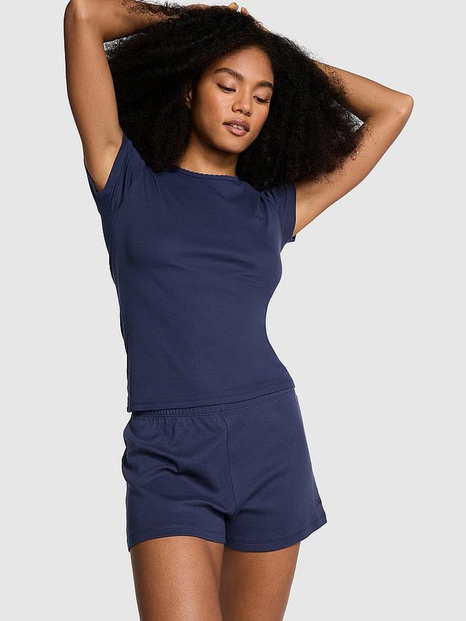 Spill-the-Tea Cotton Shorts image number 3