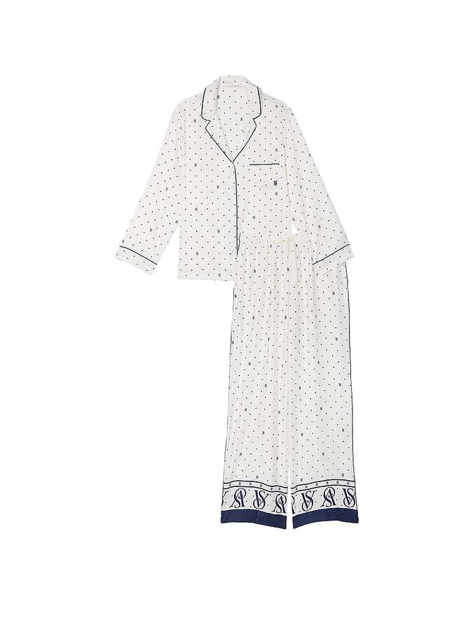 Satin Long Pajama Set image number 2