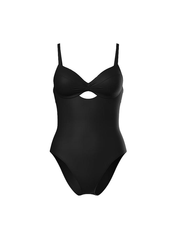 Twist Push-Up One-Piece Swimsuit image number 2