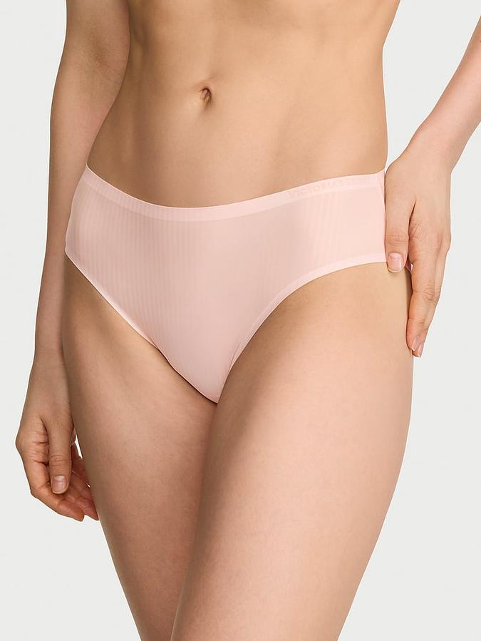Body by Victoria Flex Shadow Stripe Mid-Rise Bikini Panty
