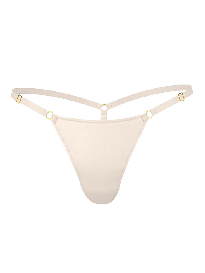 Hardware Adjustable V-String Panty image number 2