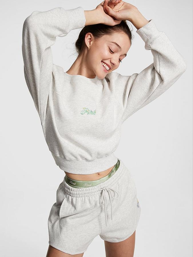 Ivy Fleece Yoke Seam Crew Sweatshirt image number 0