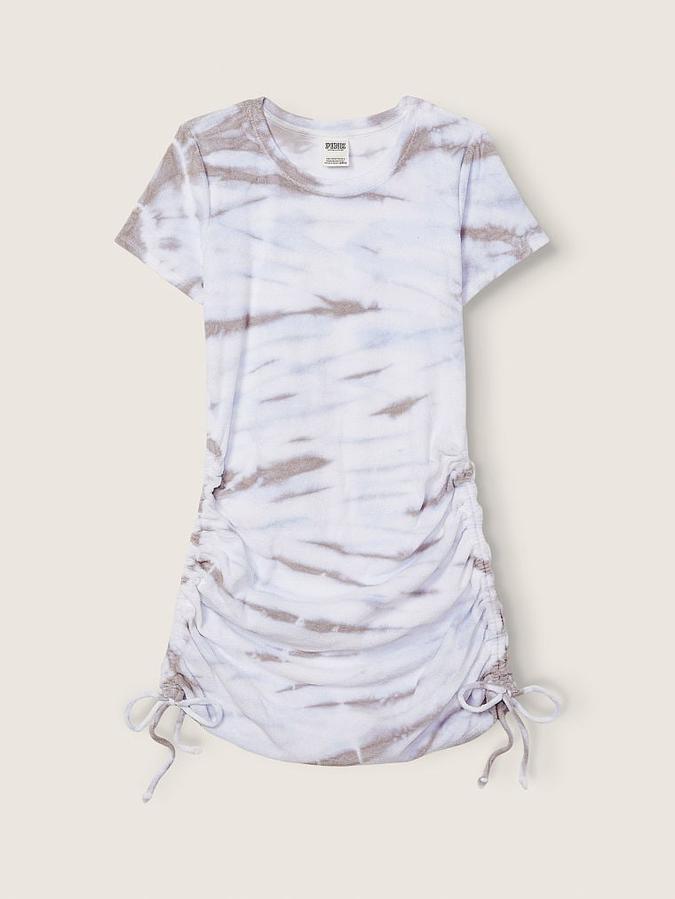 Beach Terry Ruched Side Dress image number 2