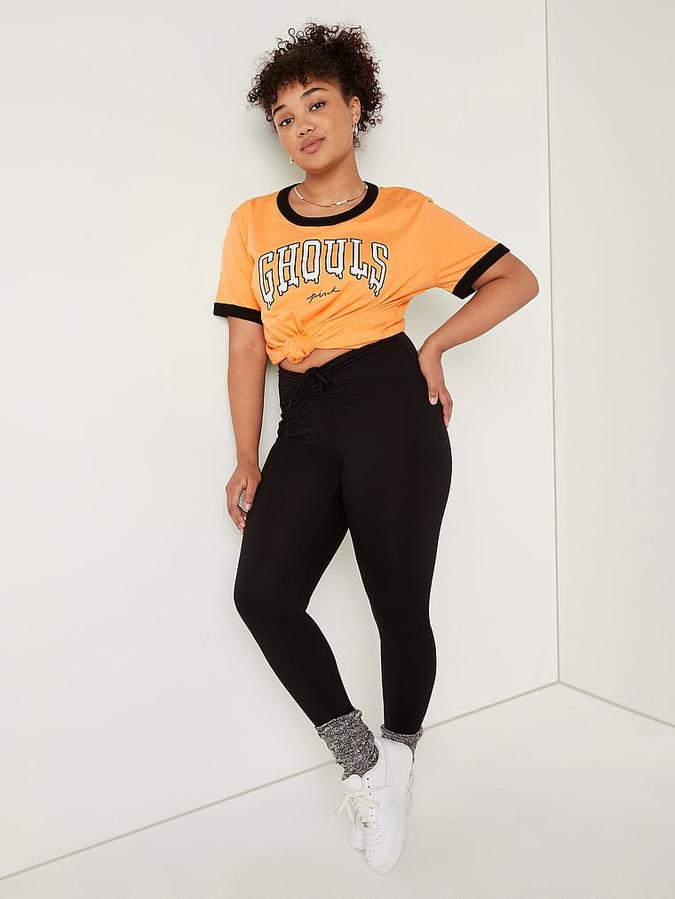 Cotton Short Sleeve Campus Ringer T-Shirt image number 3