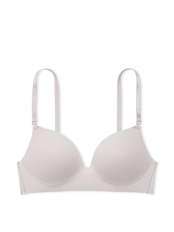 Smooth Wireless Push-Up Plunge Bra image number 2