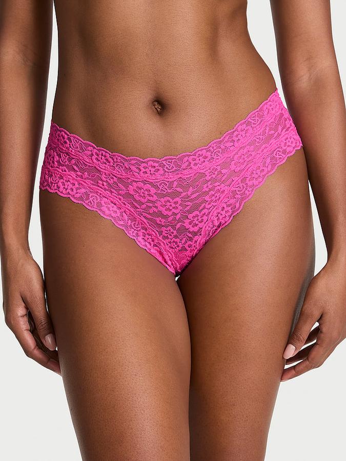 Blossom Lace Strappy-Back Cheeky Panty image number 0
