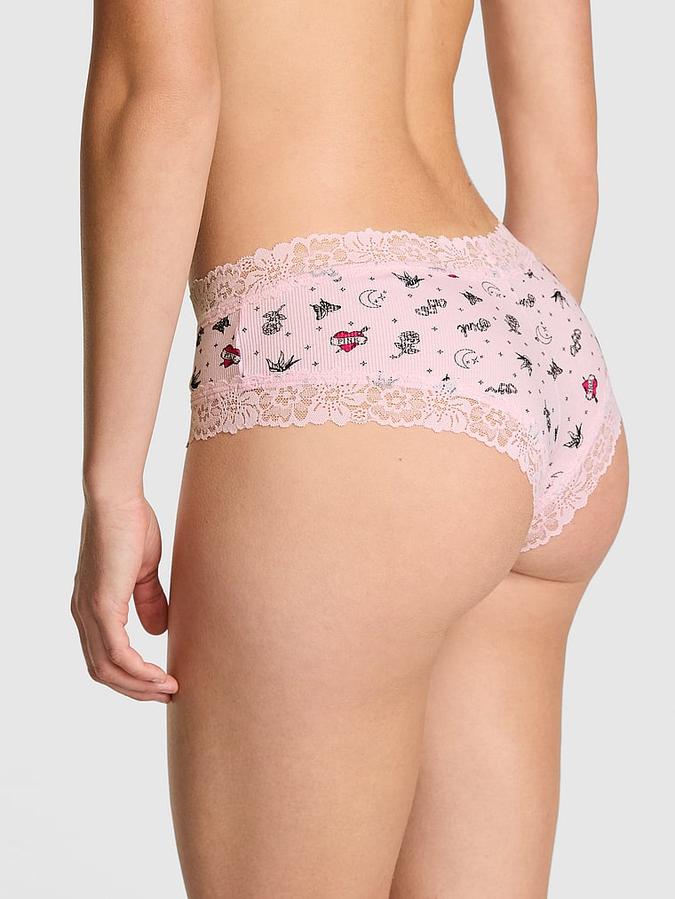 Wink Lace-Trim Cheeky Panty