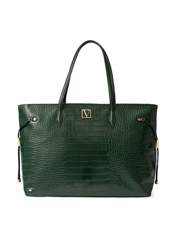 The Victoria Carryall Tote Emerald image number 0