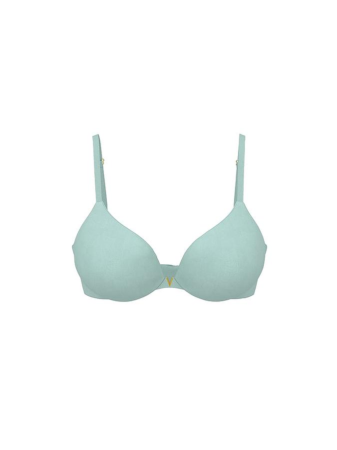 Smooth Lightly Lined Plunge Demi Bra image number 2