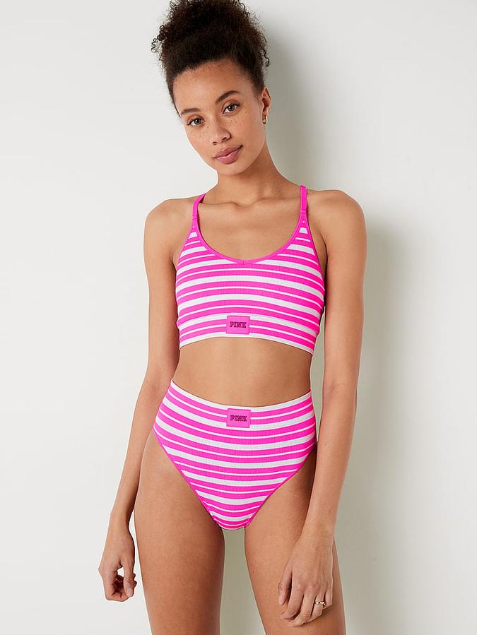 Seamless Racerback Bra image number 0