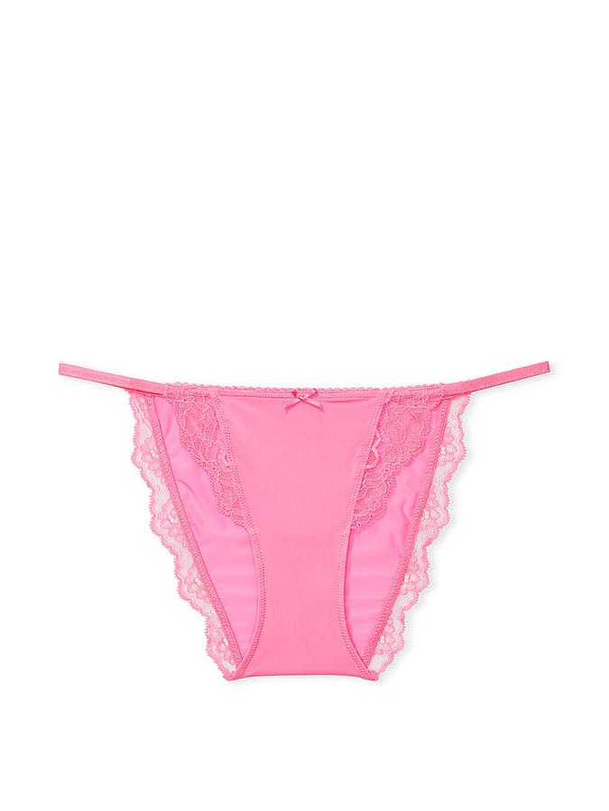 Smooth & Lace Mini String Bikini Panty image number 2