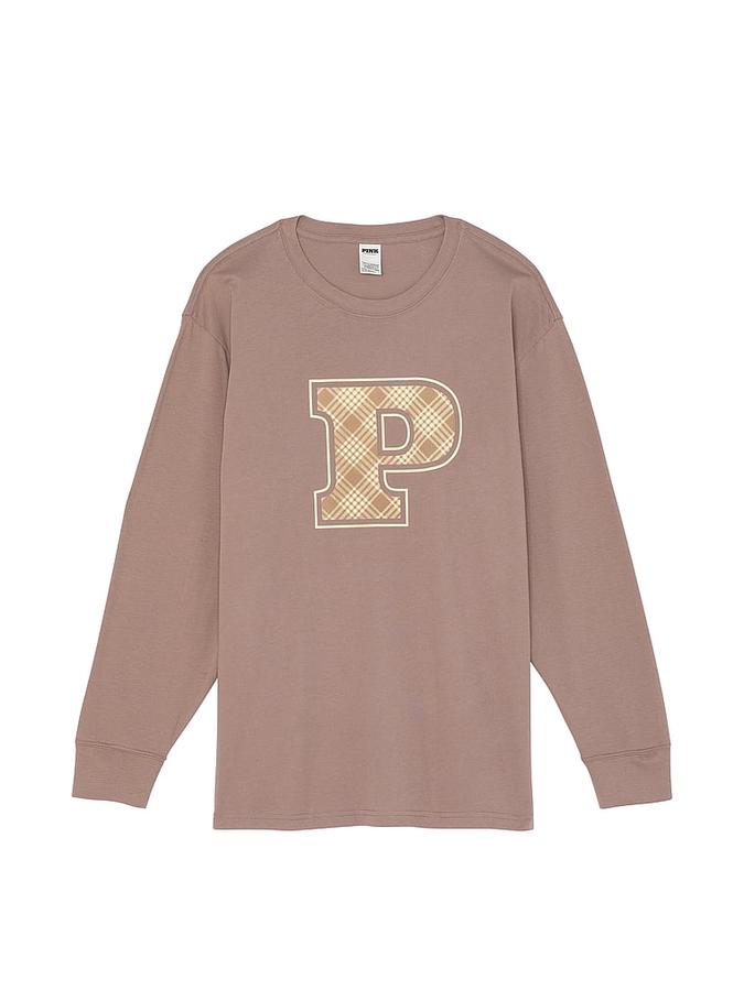 Campus Cotton Long-Sleeve Tee image number 2