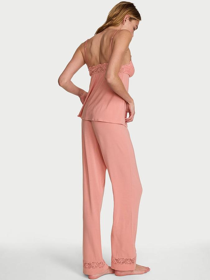 SoSoft&trade; Modal Lace-Trim Cami & Pants Set