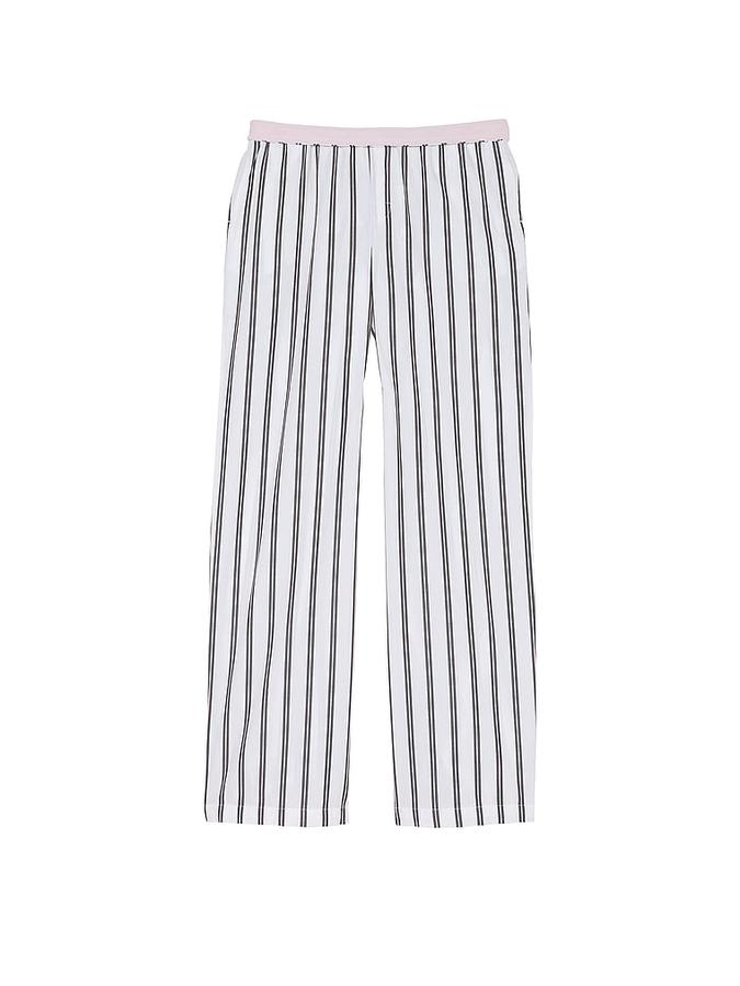 Cotton Poplin Logo Sleep Pants image number 2