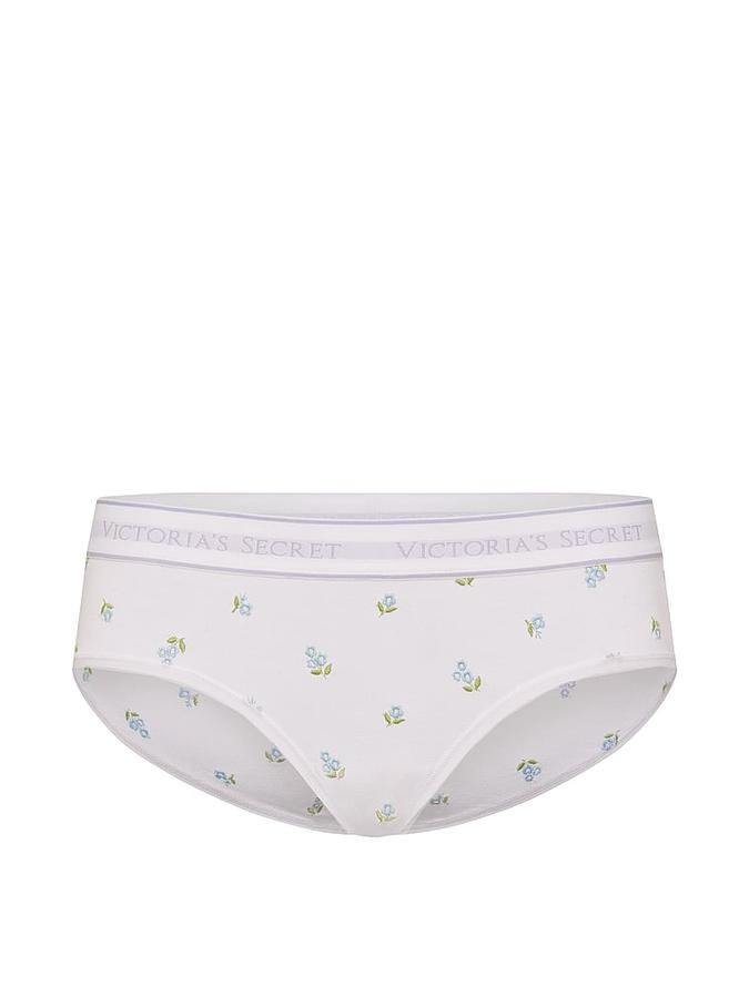 Logo Cotton Embroidered Hiphugger Panty image number 2