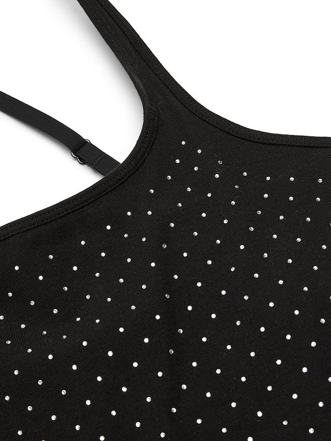All-Day Cotton Square-Neck Bra Tank image number 3