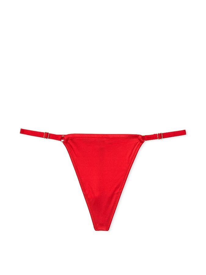 V Hardware Adjustable V-String Panty image number 1