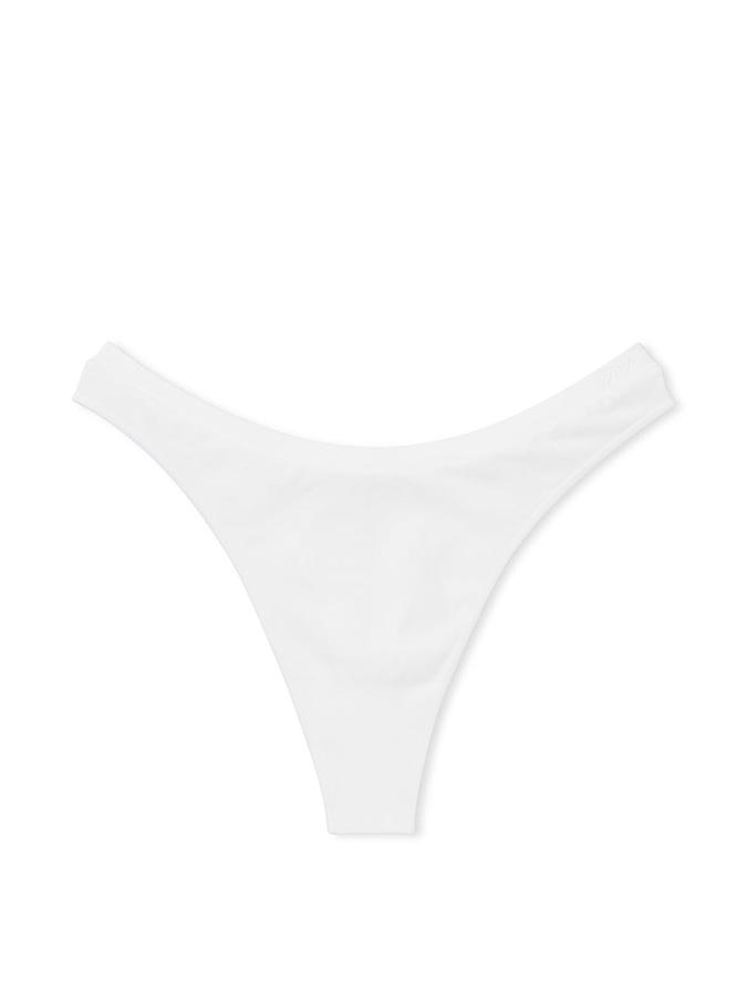 Seamless High-Leg Thong Panty image number 2