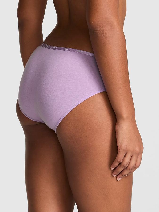 Logo Cotton Hiphugger Panty