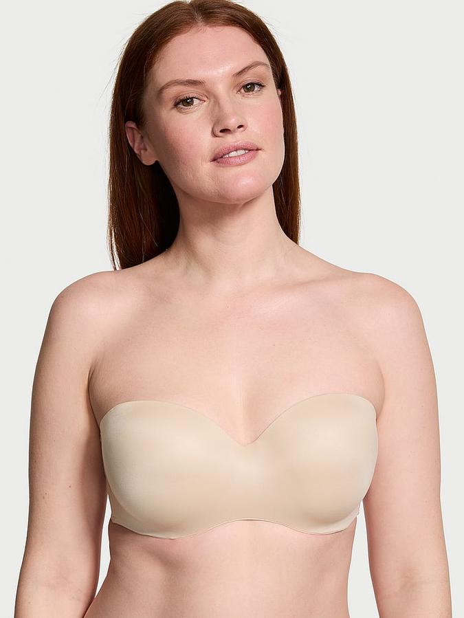 Lightly Lined Smooth Strapless Bra image number 0