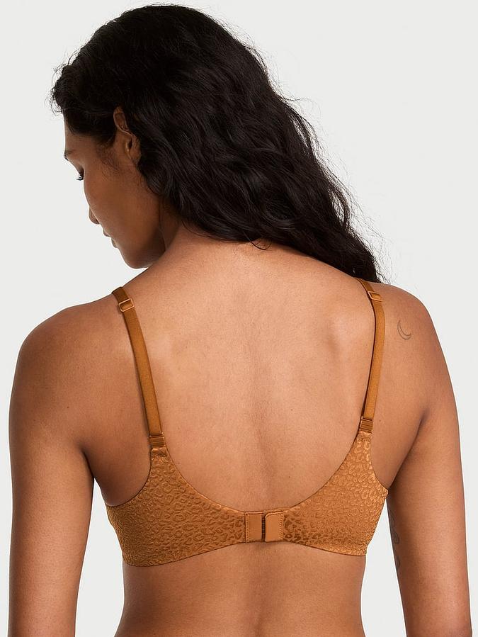 FlexFactor Lightly Lined Plunge Demi Bra image number 1