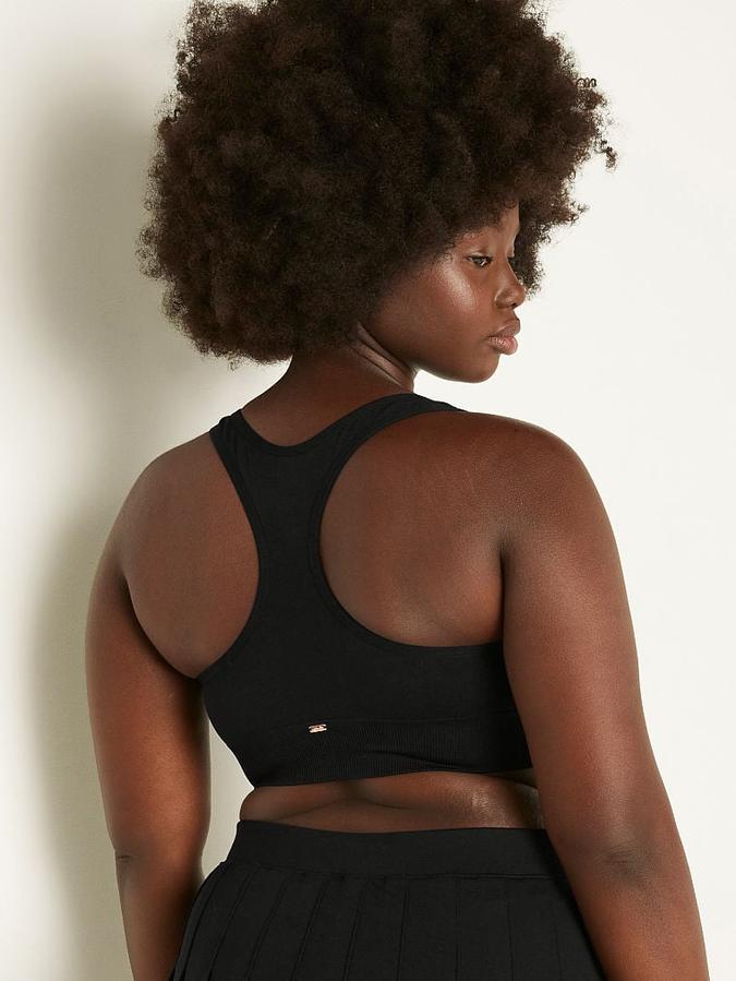Seamless Plunge Bralette image number 1