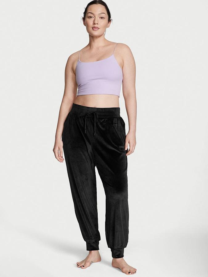 Ribbed Velour Jogger image number 0